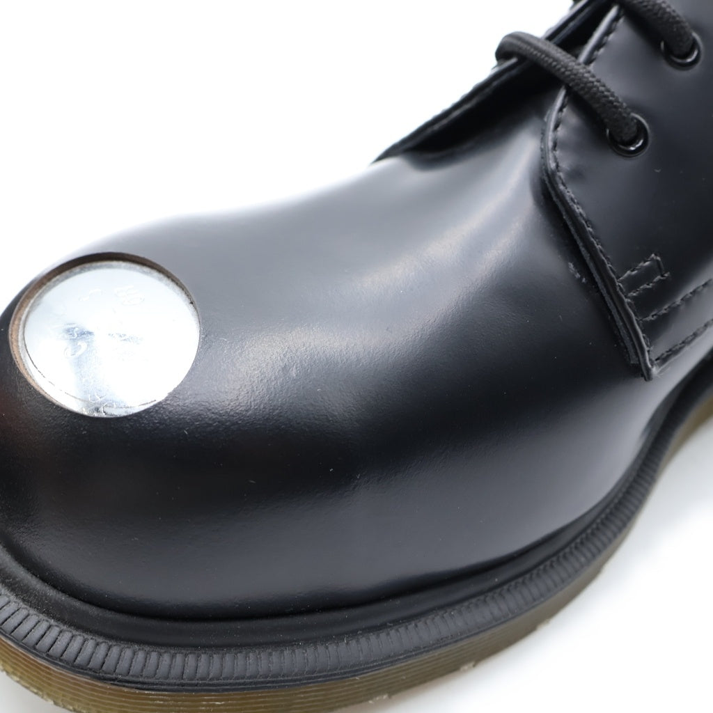 Dr.Martens(ドクターマーチン) KEATON トゥスチールプレートデザイン 3ホール レザー レースアップシューズ ブラック