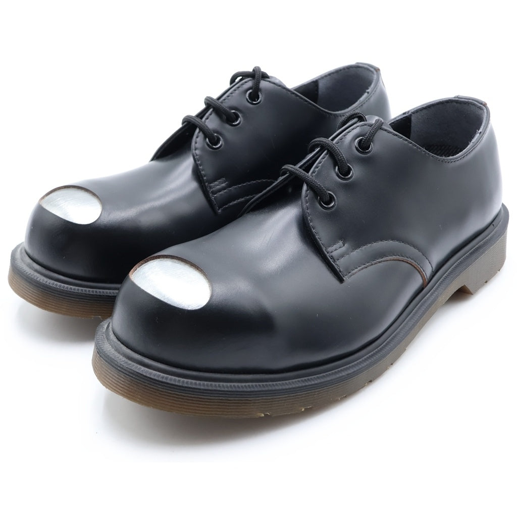 Dr.Martens(ドクターマーチン) PETRI ペトリ 1460足限定 トゥスチールプレートデザイン 3ホール レザー レースアップシューズ ブラック