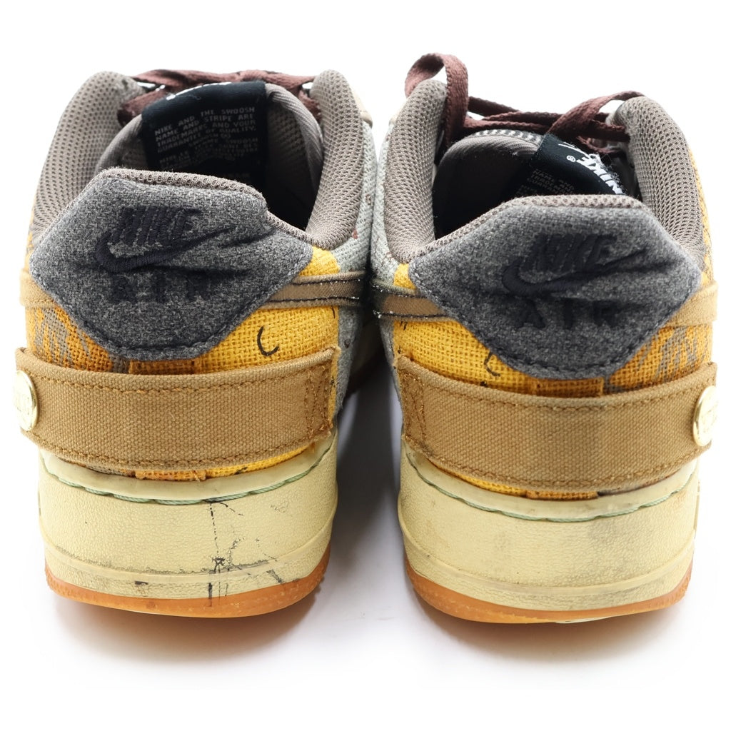 NIKE(ナイキ) ×Travis Scott AIR FORCE1 LOW CACTUS JACK CN2405-900 トラヴィススコット エアフォース1 カクタス ジャック ローカットスニーカー マルチ US9/27cm