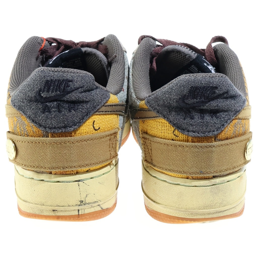 NIKE(ナイキ) ×Travis Scott AIR FORCE1 LOW CACTUS JACK CN2405-900 トラヴィススコット エアフォース1 カクタス ジャック ローカットスニーカー マルチ US9/27cm