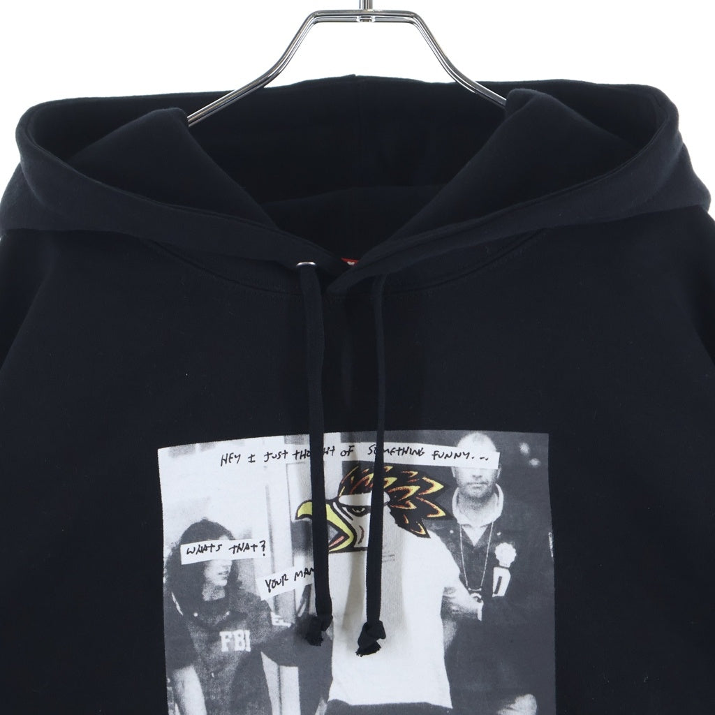 SUPREME(シュプリーム) 25AW×ANTIHERO HOODED SWEATSHIRT アンタイヒーロー フーデッド スウェットシャツ プルオーバー ブラック