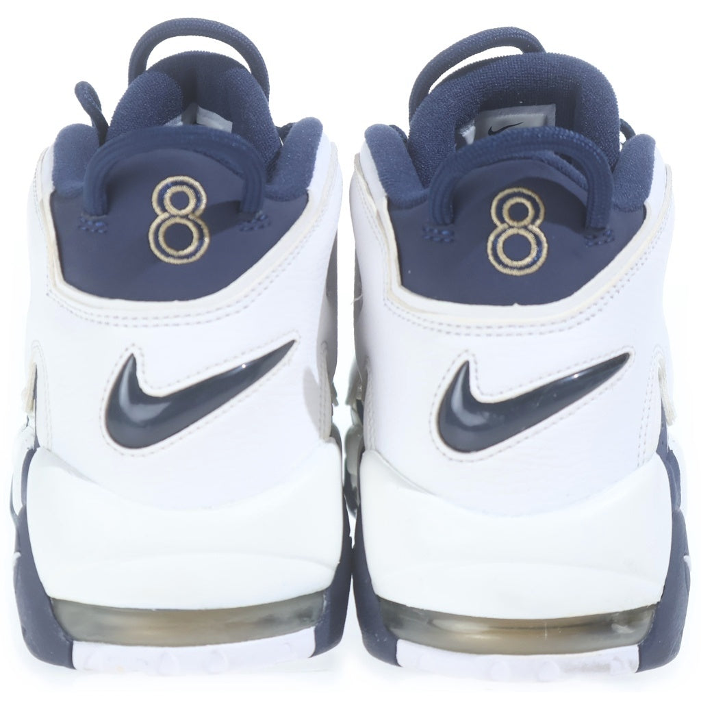 NIKE(ナイキ) 【観賞用 2016年製】AIR MORE UPTEMPO OLYMPIC 414962-104 エア モア アップテンポ オリンピック ハイカットスニーカー ネイビー/ホワイト US12.5/30.5cm