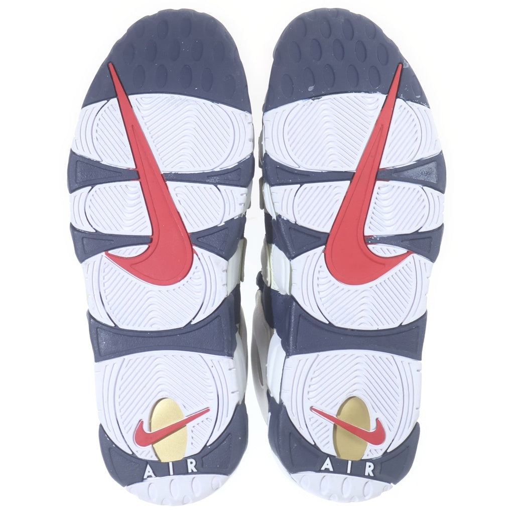 NIKE(ナイキ) 【観賞用 2016年製】AIR MORE UPTEMPO OLYMPIC 414962-104 エア モア アップテンポ オリンピック ハイカットスニーカー ネイビー/ホワイト US12.5/30.5cm