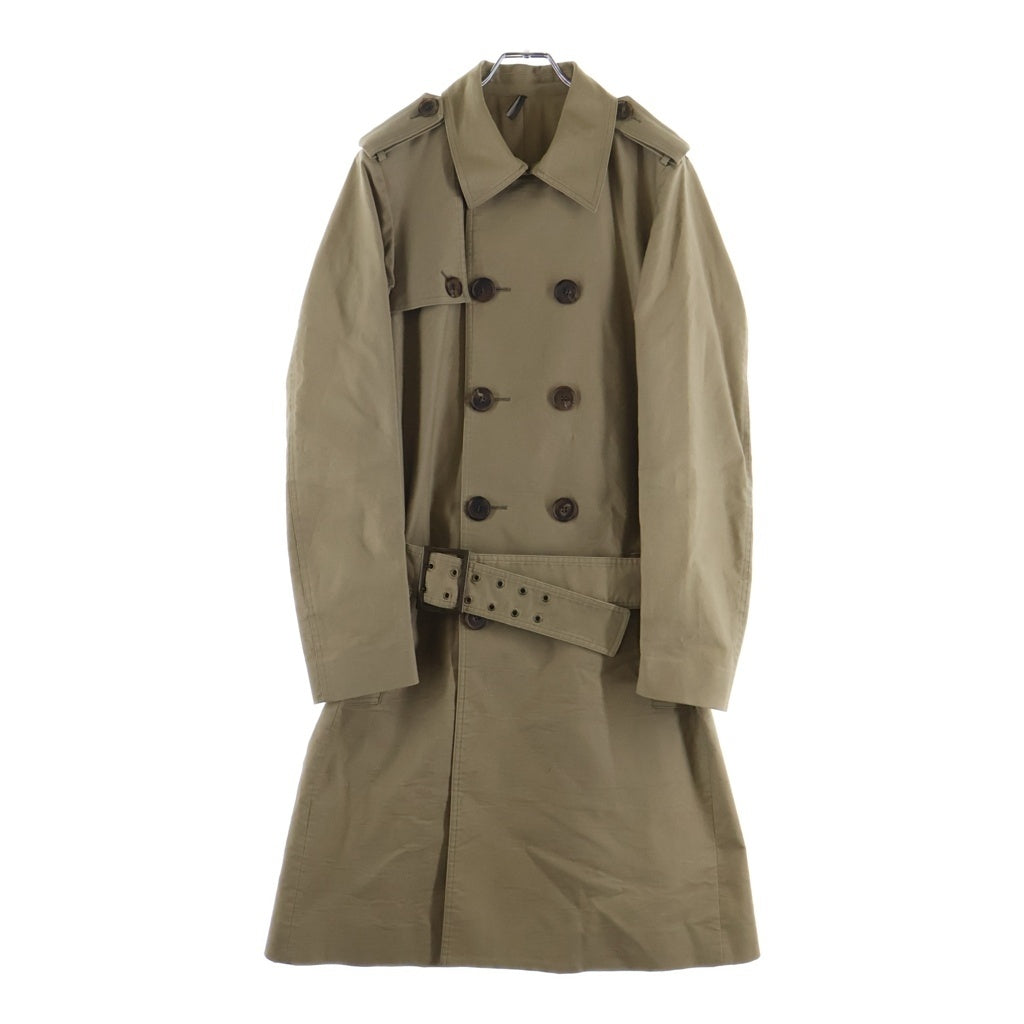 Dior HOMME(ディオールオム) 07AW エディ期 ポリコットンツイル トレンチコート ベージュ 7H3130500347