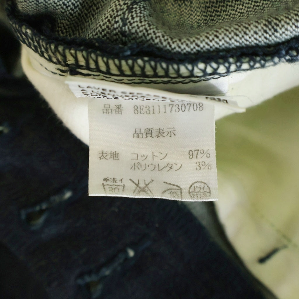 Dior HOMME(ディオールオム) 08SS クリス期 ウォッシュド加工 ストレッチ スキニーデニムパンツ インディゴ 8E3111730708
