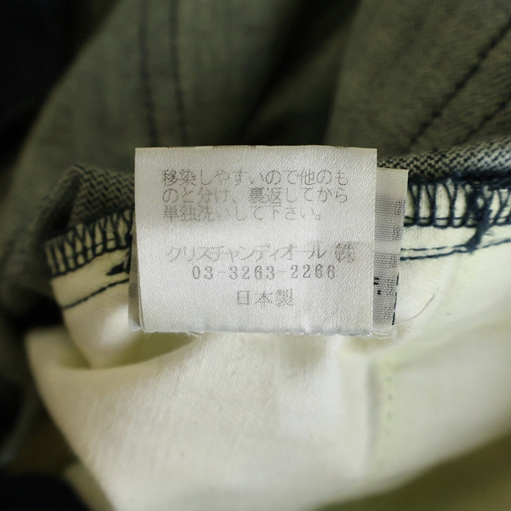Dior HOMME(ディオールオム) 08SS クリス期 ウォッシュド加工 ストレッチ スキニーデニムパンツ インディゴ 8E3111730708