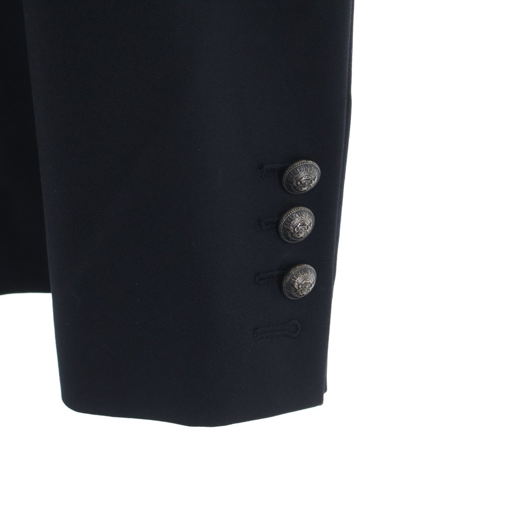 BALMAIN(バルマン) メタルボタン ウール 1B シングルテーラードジャケット ブラック SH17747W001