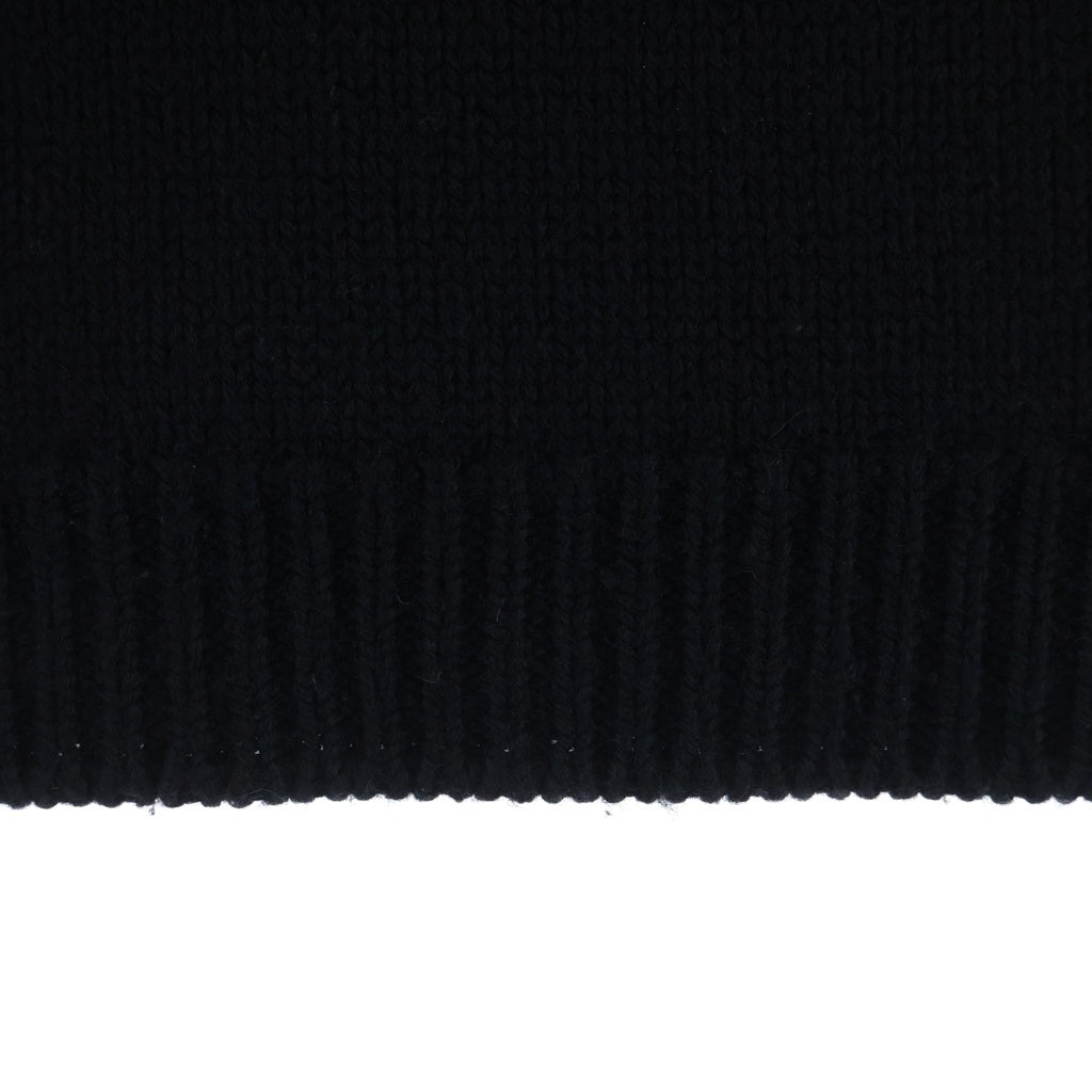 SAINT LAURENT PARIS(サンローランパリ) 15AW エディ期 ボートネック ウール ニット セーター ブラック 386405 Y1JG1