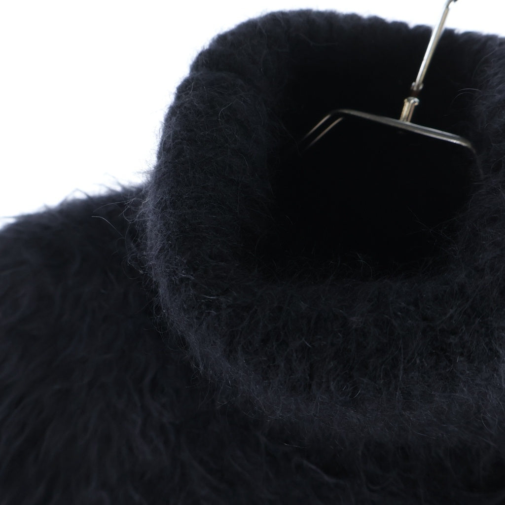SAINT LAURENT PARIS(サンローランパリ) 17AW ハイネック モヘヤ ニット セーター ブラック 481835 Y1VE1