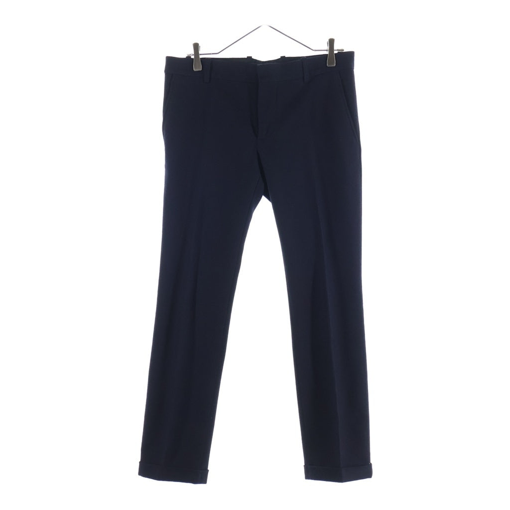 BALMAIN(バルマン) ウール 2B シングルテーラードジャケット ストレートパンツ ネイビー セットアップ