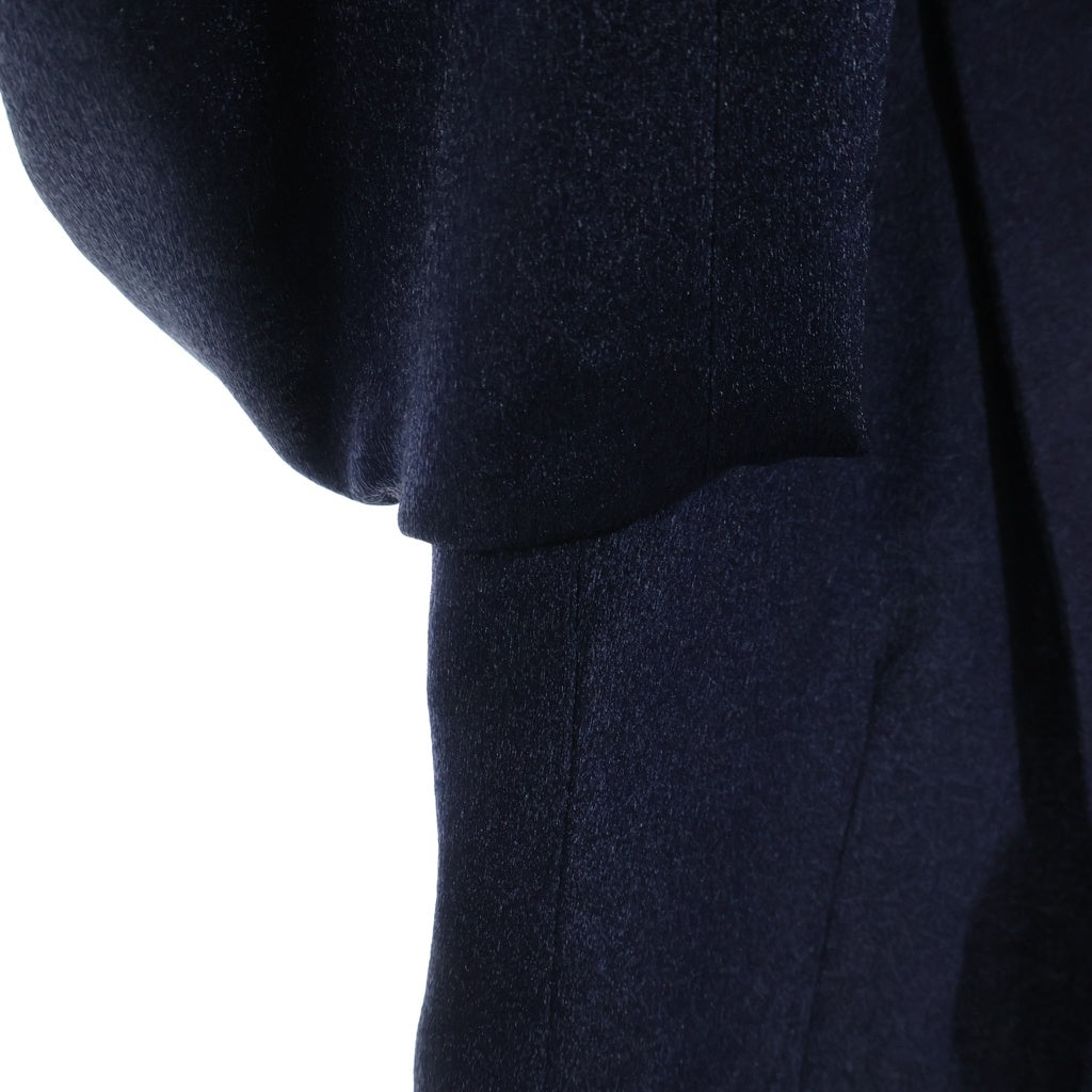 JOHN LAWRENCE SULLIVAN(ジョンローレンスサリバン) DORMEUIL ドーメル ウール ナイロン 2B シングルテーラードジャケット ネイビー