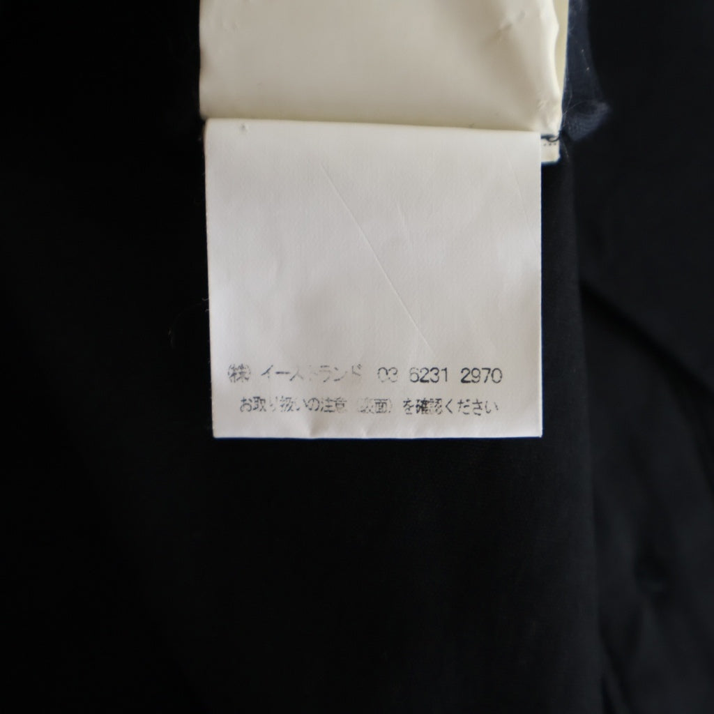 Rick Owens(リックオウエンス) 16SS CYCLOPS サイクロプス期 コットン ラバー ハイネック ショートスリーブ ロング 半袖シャツ ブラック RU16S3297-TE