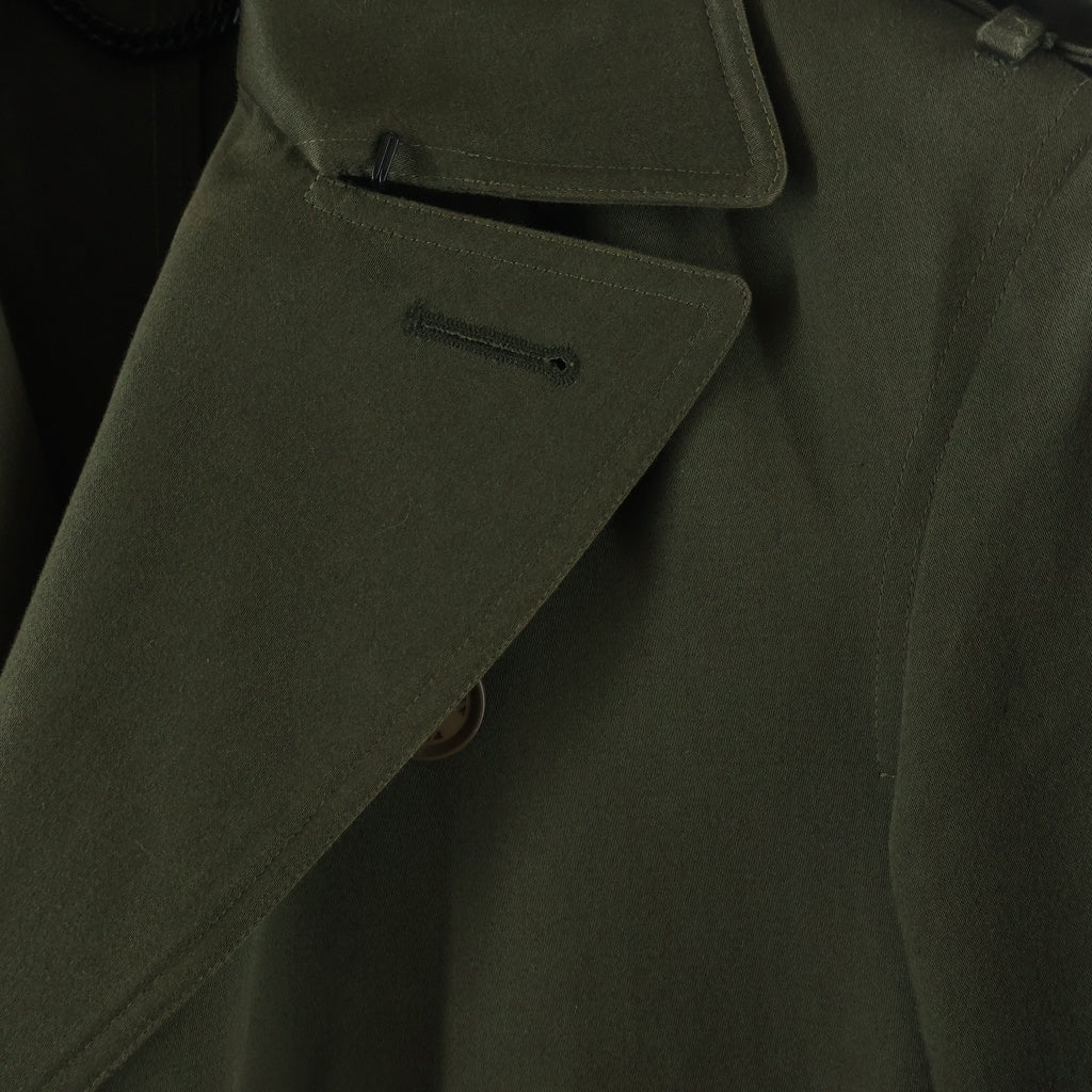 BURBERRY PRORSUM(バーバリー プローサム) ミリタリー トレンチコート カーキ
