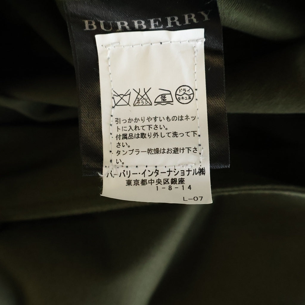 BURBERRY PRORSUM(バーバリー プローサム) ミリタリー トレンチコート カーキ