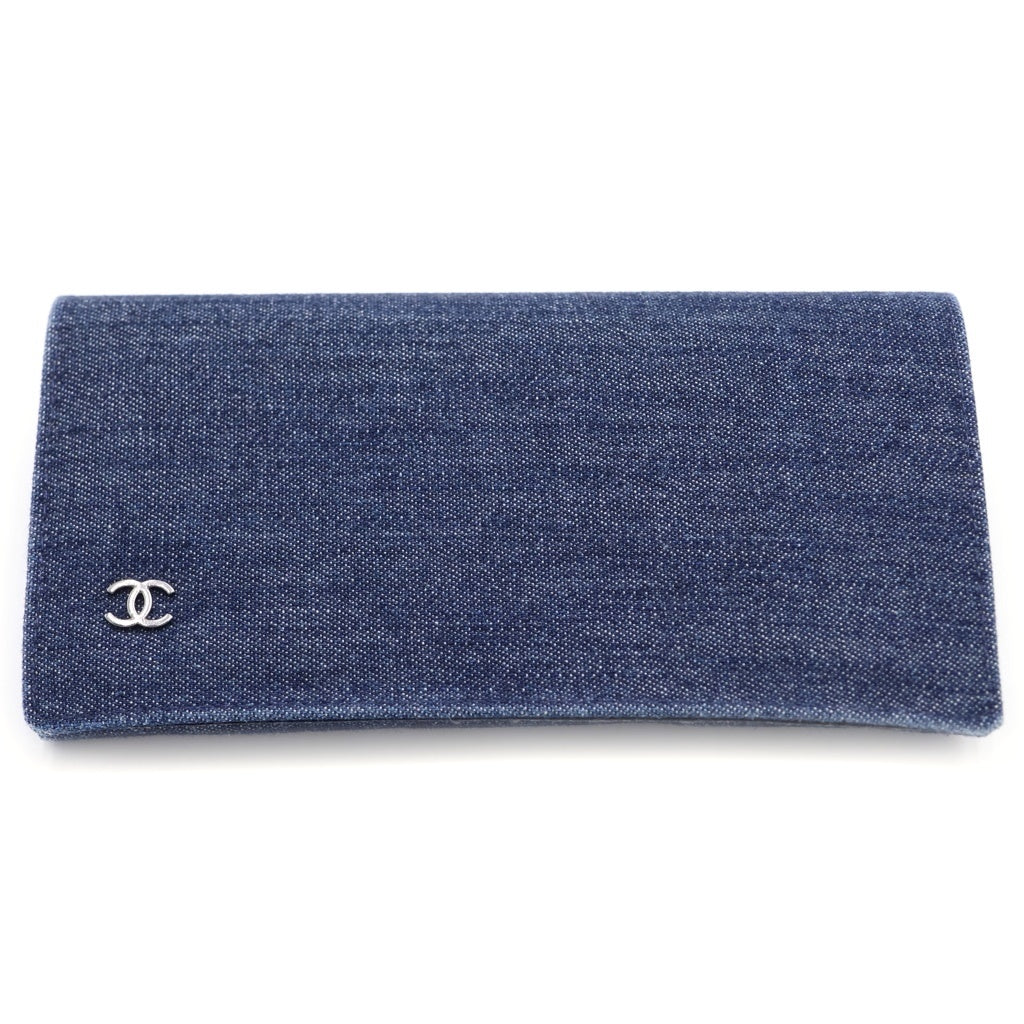 CHANEL(シャネル) リネンロープデザイン ラウンドシェイプ カラーレンズ サングラス アイウェア メガネ 眼鏡 シルバー 4250