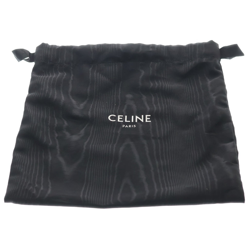 CELINE(セリーヌ) クロード トリオンフ レザー チェーンショルダーバッグ グレー レディース