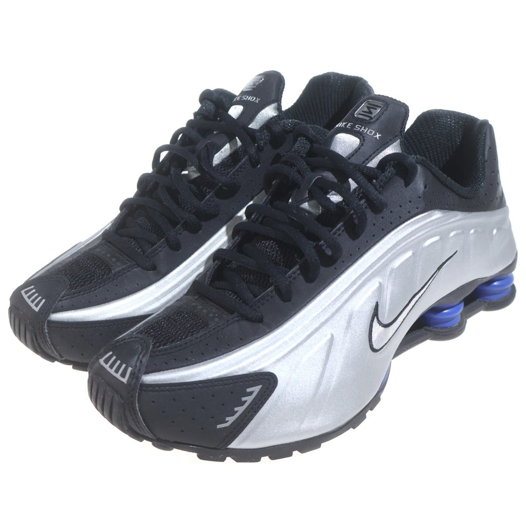 NIKE(ナイキ) WMNS SHOX R4 AR3565-006 ウィメンズ ショックス ローカットスニーカー シルバー/ブルー US11/28cm