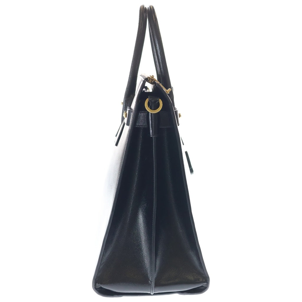 SAINT LAURENT PARIS(サンローランパリ) ノース サウス サック ド ジュール トート ハンドバッグ ブラック 647168 レディース