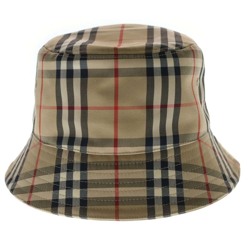 BURBERRY(バーバリー) PANEL BUCKET HAT チェック柄 パネル バケットハット ブラウン 8026927