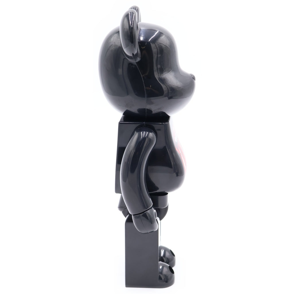 MEDICOM TOY(メディコムトイ) BE@RBRICK The Rolling Stones 400% ベアブリック ザ ローリングストーンズ フィギュア 人形 ブラック/レッド