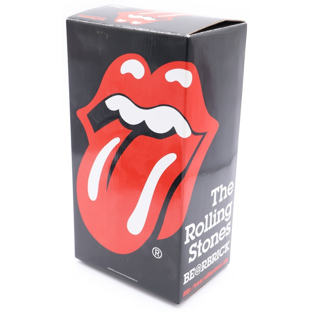 MEDICOM TOY(メディコムトイ) BE@RBRICK The Rolling Stones 400% ベアブリック ザ ローリングストーンズ フィギュア 人形 ブラック/レッド
