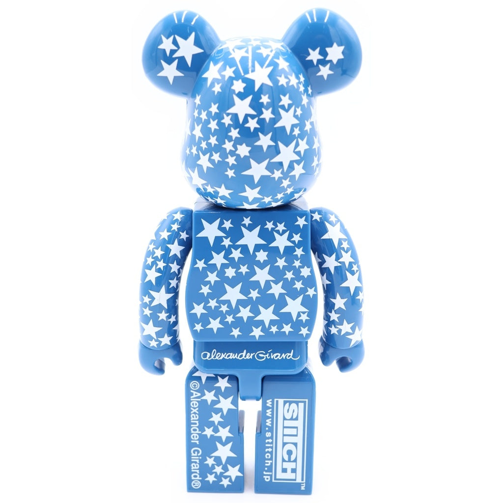 MEDICOM TOY(メディコムトイ) BE@RBRICK Alexander Girard AG STARS ベアブリック アレキサンダージラード エージースターズ フィギュア 人形 ブルー