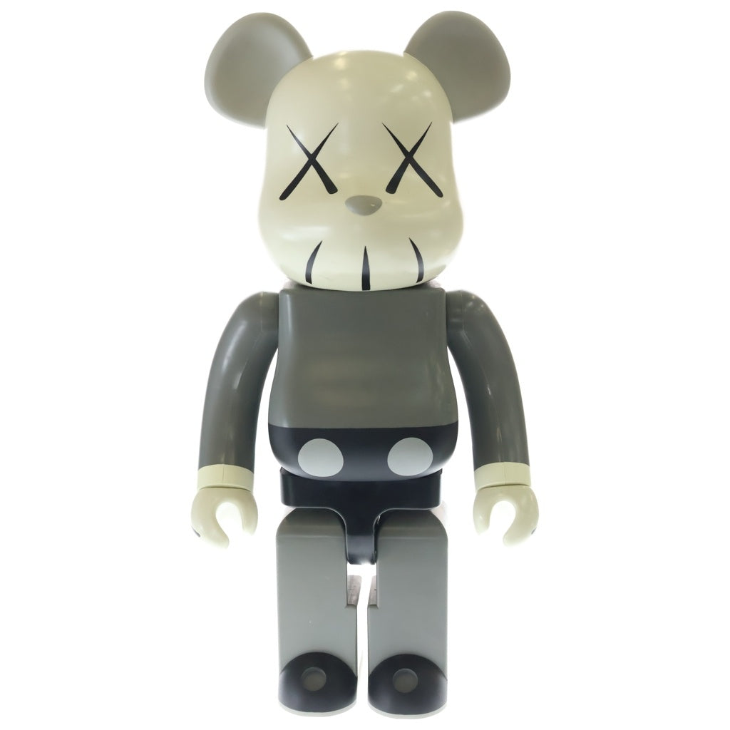 MEDICOM TOY(メディコムトイ) BE@RBRICK 1000% 1st KAWS ベアブリック ファースト カウズ ファーストフィギュア 人形 グレー
