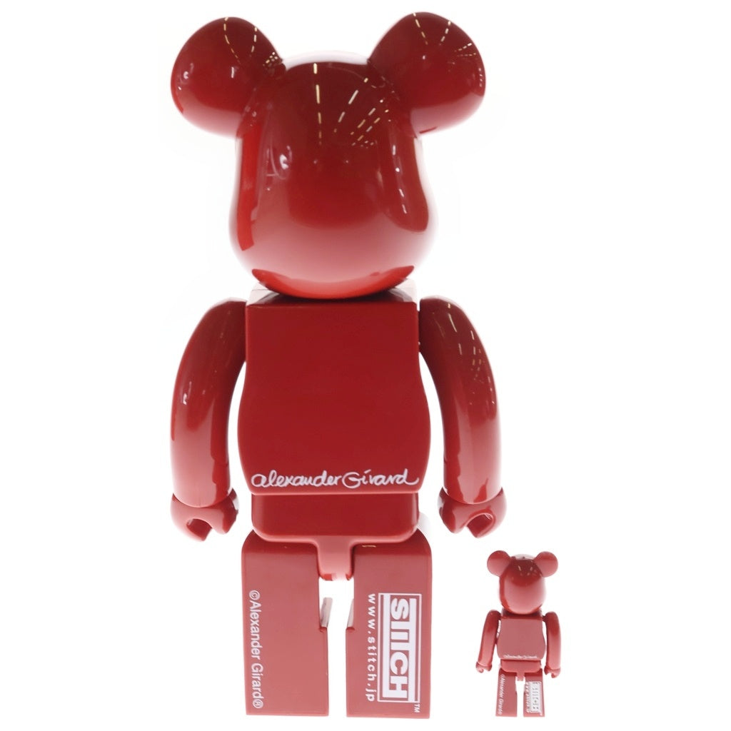 MEDICOM TOY(メディコムトイ) BE@RBRICK International Love Heart 400% &100% ベアブリック アレキサンダージラルド インターナショナル ラブ ハート 人形 フィギュア レッド
