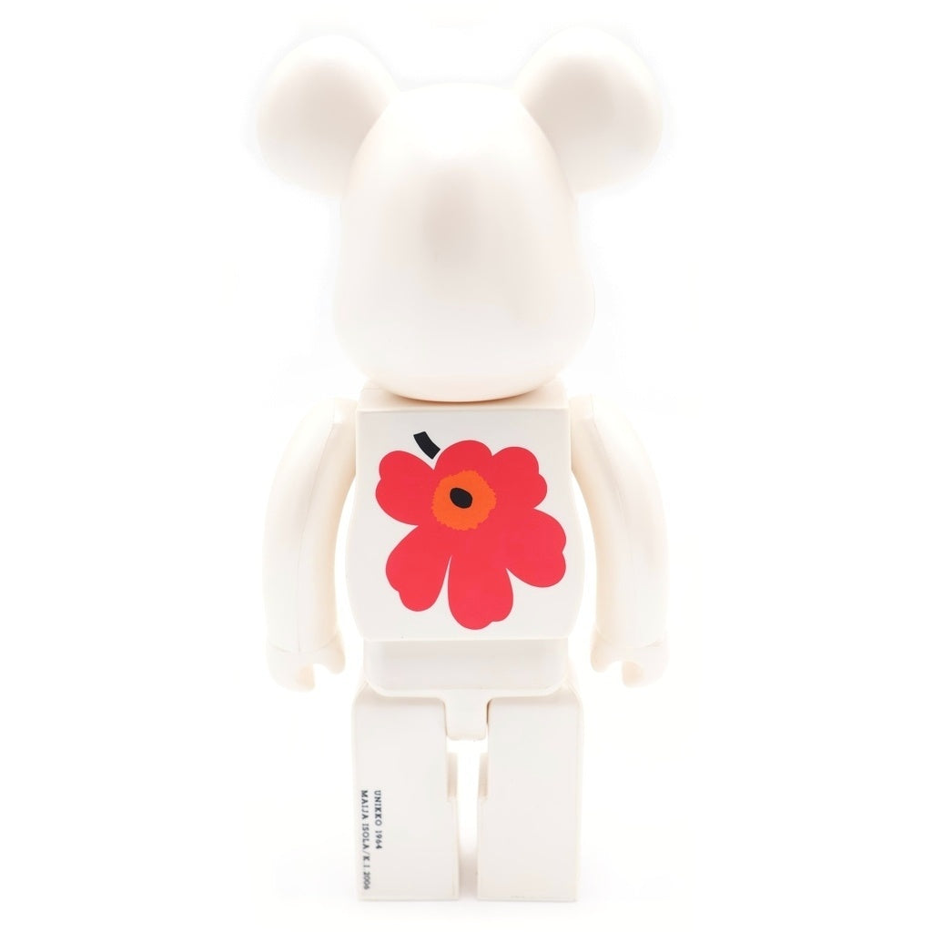 MEDICOM TOY(メディコムトイ) BE@RBRICK marimekko 400% ベアブリック マリメッコ フィギュア 人形 ホワイト