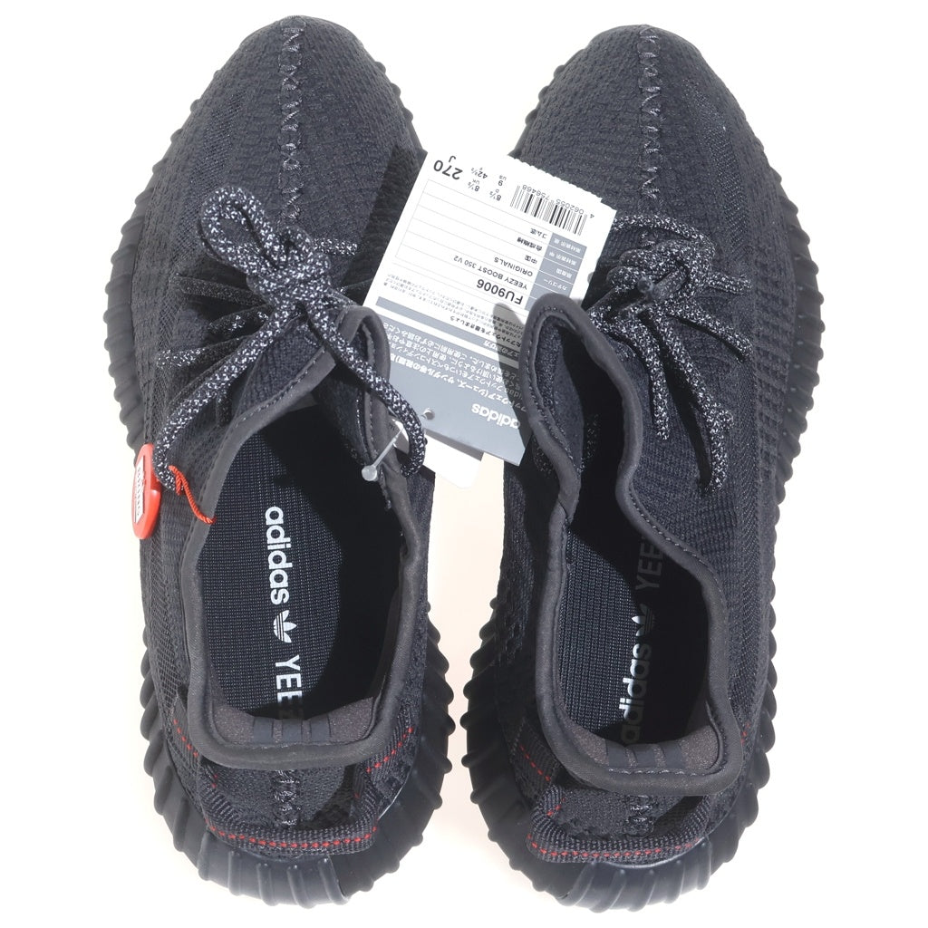 adidas(アディダス) YEEZY BOOST 350 V2 FU9006 イージーブースト ローカットスニーカー ブラック US9/27cm