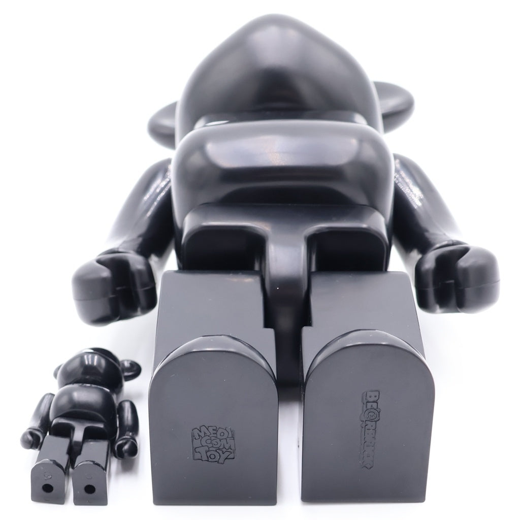 MEDICOM TOY(メディコムトイ) BE@RBRICK THE BEATLES 100% & 400% ベアブリック ザ ビートルズ フィギュア 人形 ブラック/グリーン