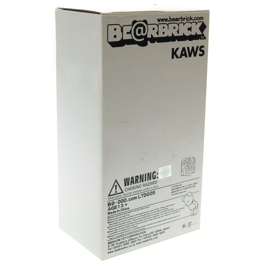 MEDICOM TOY(メディコムトイ) BE@RBRICK KAWS 1st 400% ベアブリック カウズ ファースト フィギュア 人形 グレー