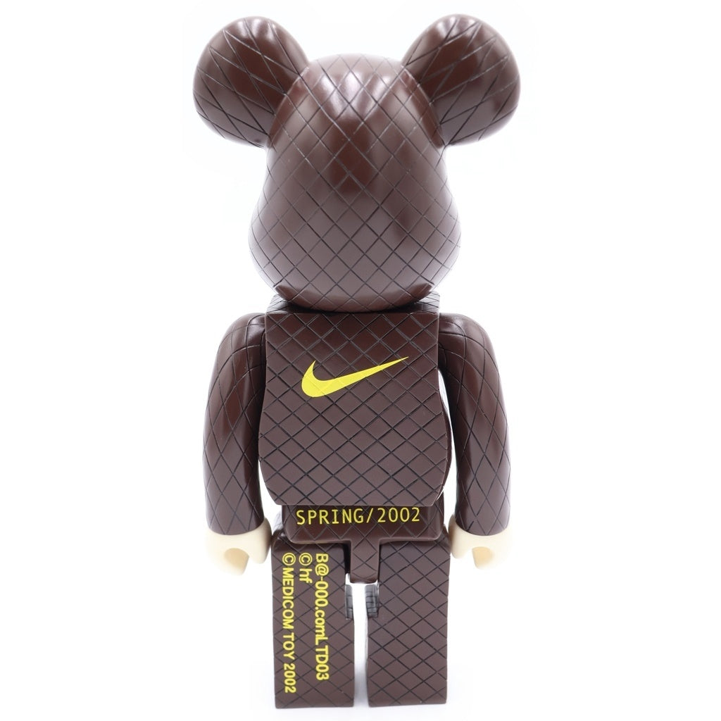 MEDICOM TOY(メディコムトイ) BE@RBRICK NIKE HTM hf 400% 02 ベアブリック 藤原ヒロシ フィギュア 人形 ブラウン