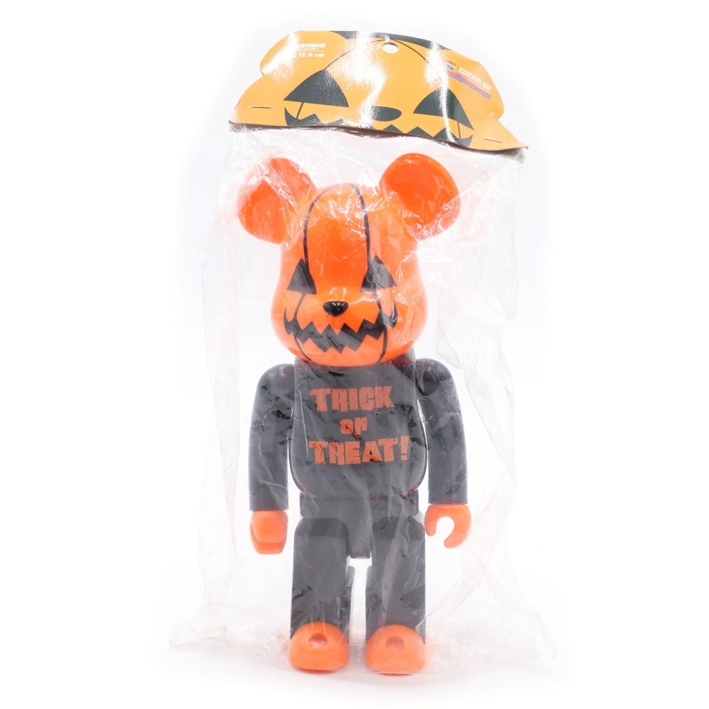 MEDICOM TOY(メディコムトイ) BE@RBRICK HALLOWEEN 400% ベアブリック ハロウィーン フィギュア 人形 ブラック/オレンジ