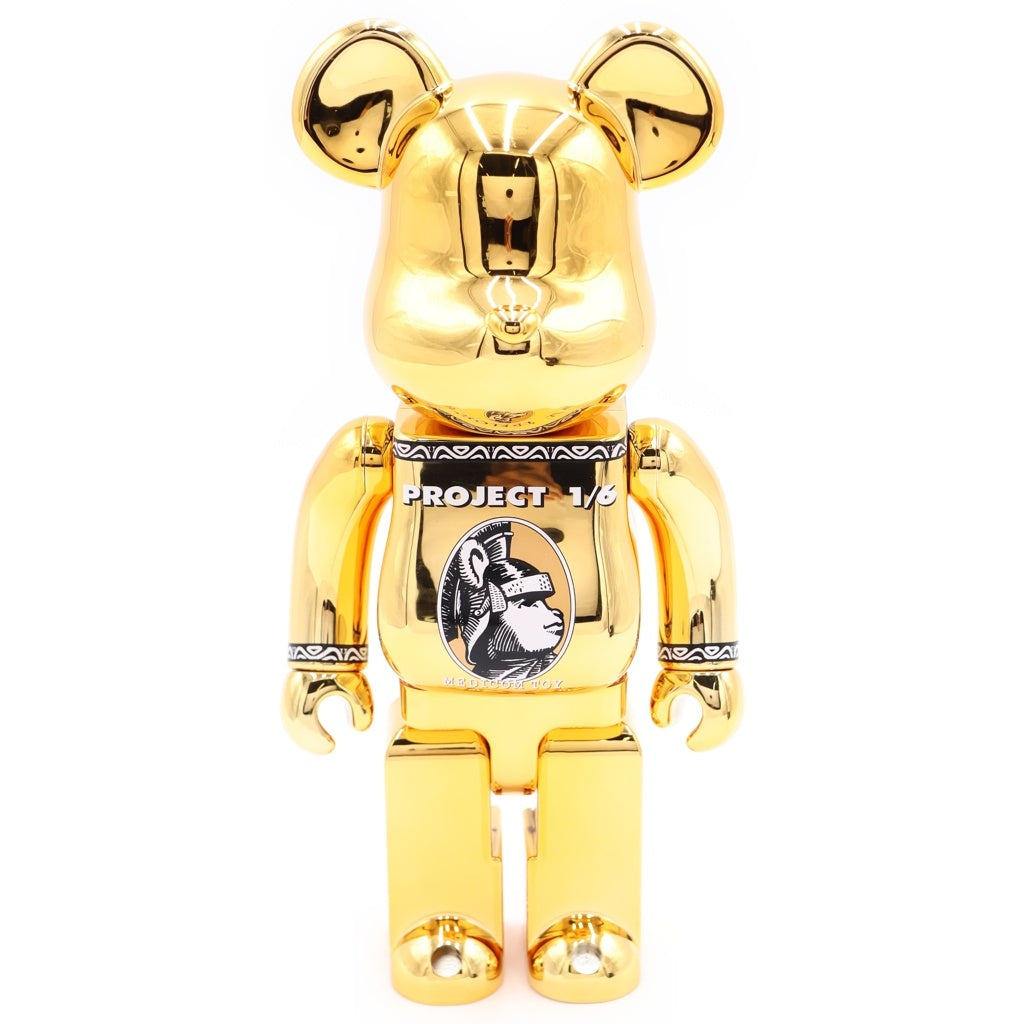 MEDICOM TOY(メディコムトイ) BE@RBRICK CENTURION GOLD 400% ベアブリック センチュリオン フィギュア 人形 ゴールド