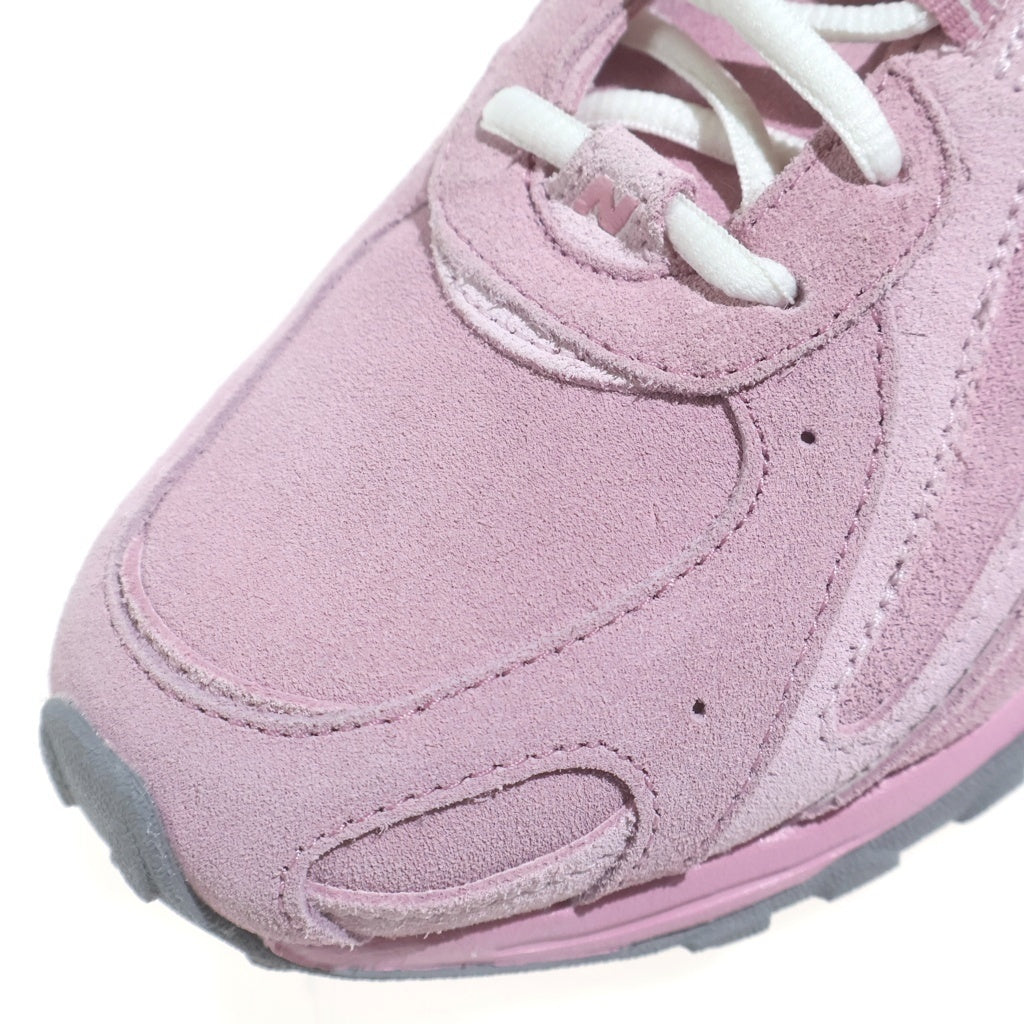 New Balance(ニューバランス) U204LMMD ダブル レースアップ スエード ローカットスニーカー ピンク US9/27cm