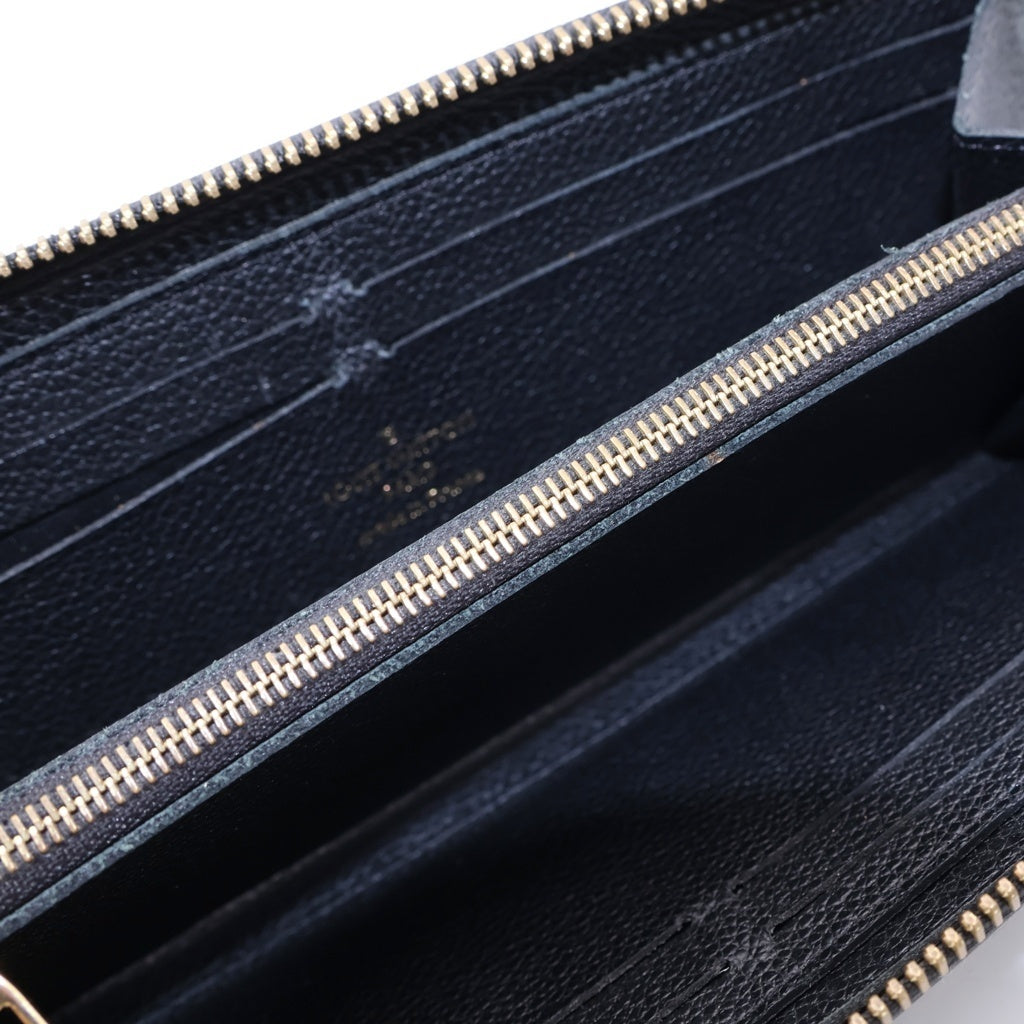 LOUIS VUITTON(ルイヴィトン) ポルトフォイユ クレマンス モノグラム総柄 ラウンドジップ 長財布 ウォレット ブラック M60171