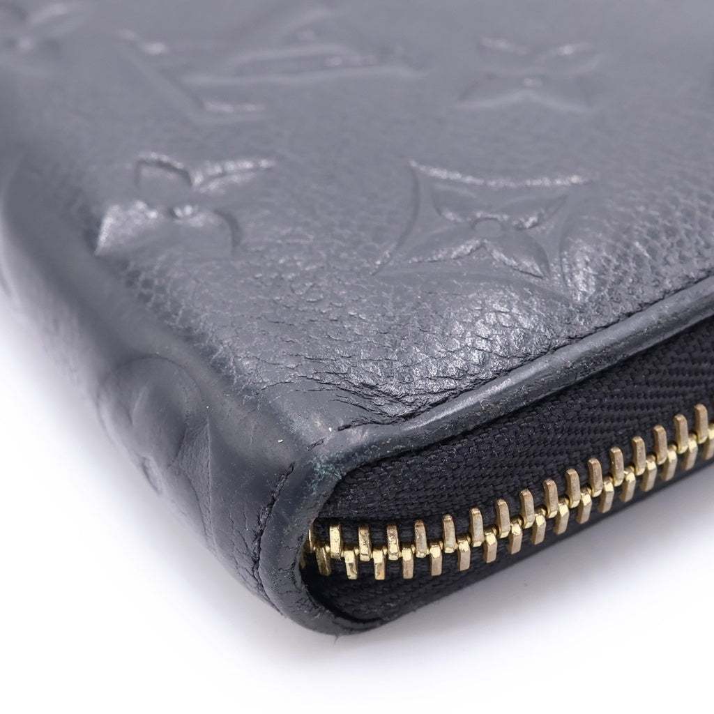 LOUIS VUITTON(ルイヴィトン) ポルトフォイユ クレマンス モノグラム総柄 ラウンドジップ 長財布 ウォレット ブラック M60171
