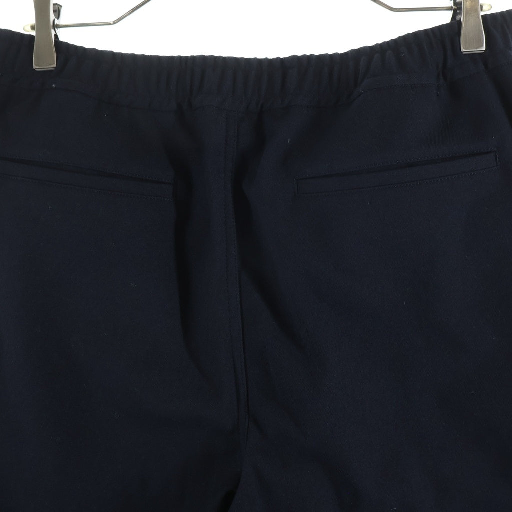 DAIWA PIER39(ダイワ ピアサーティナイン) 21AW TECH FLANNEL EASY TROUSERS ドローコード付き トラウザー イージーパンツ ブラック BP-36021W