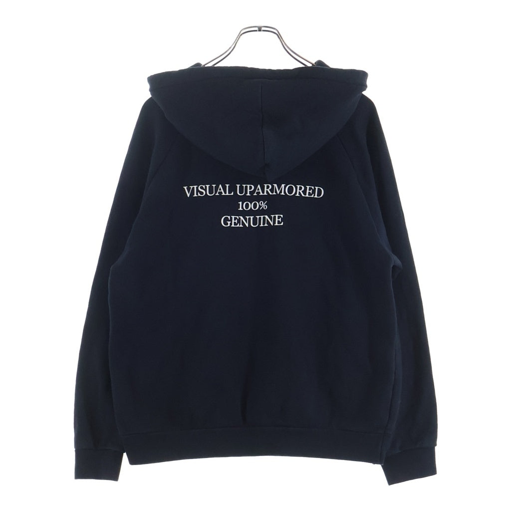 WTAPS(ダブルタップス) フロントロゴデザイン プルオーバー フーデッド スウェット パーカー ブラック