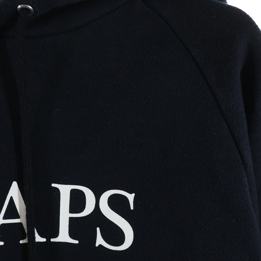 WTAPS(ダブルタップス) フロントロゴデザイン プルオーバー フーデッド スウェット パーカー ブラック