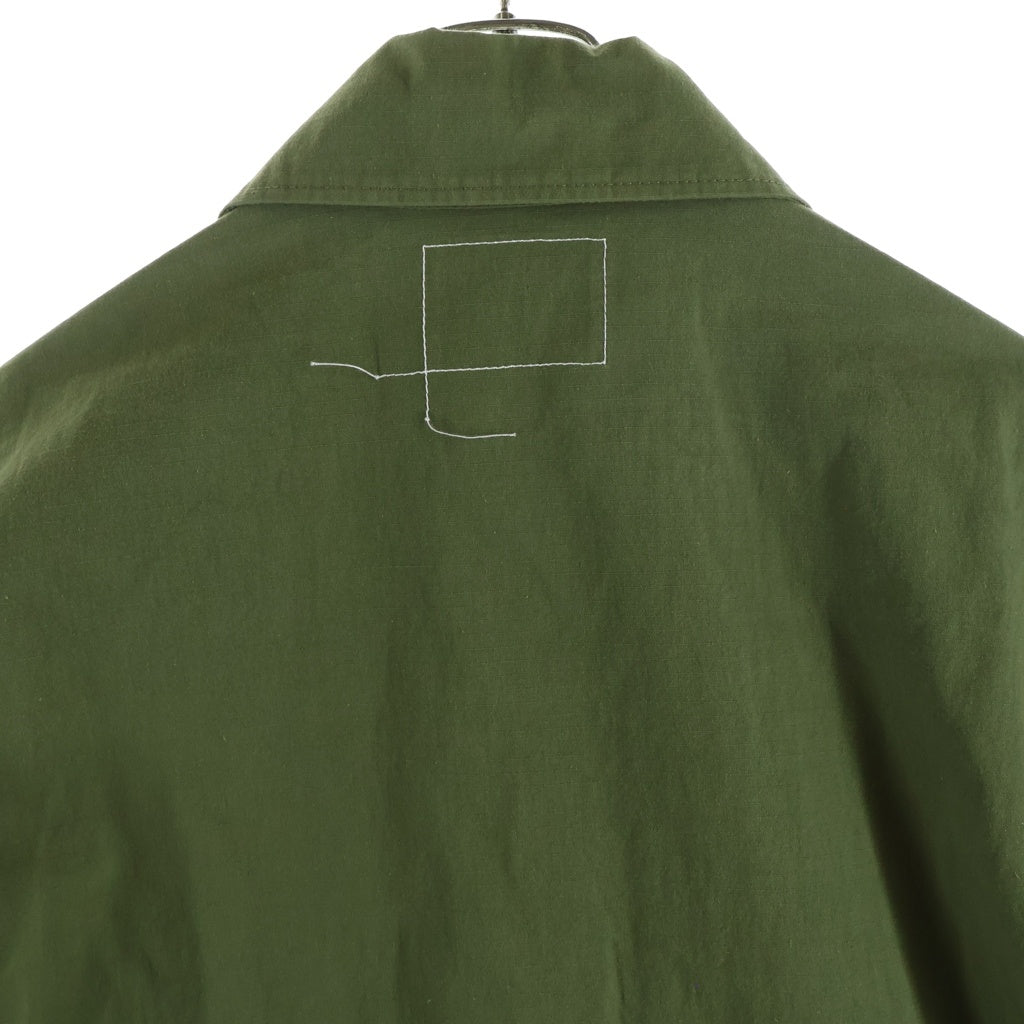 WTAPS(ダブルタップス) JUNGLE LS SHIRT NYCO RIPSTOP マルチポケット ミリタリー ジャングル 長袖シャツ カーキ WVDT-SHM03