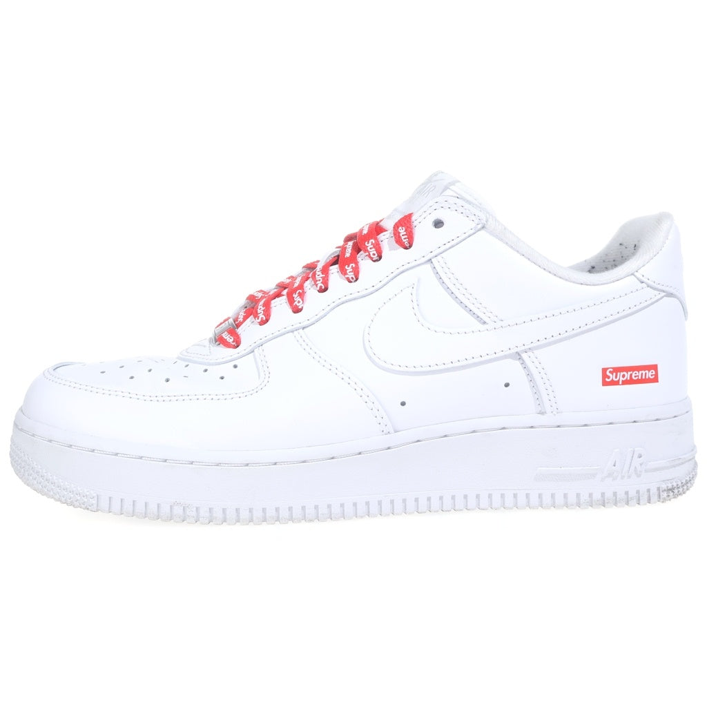 NIKE(ナイキ) ×Supreme AIR FORCE 1 LOW CU9225-100 シュプリーム エアフォース1 ローカットスニーカー ホワイト US8.5/26.5cm