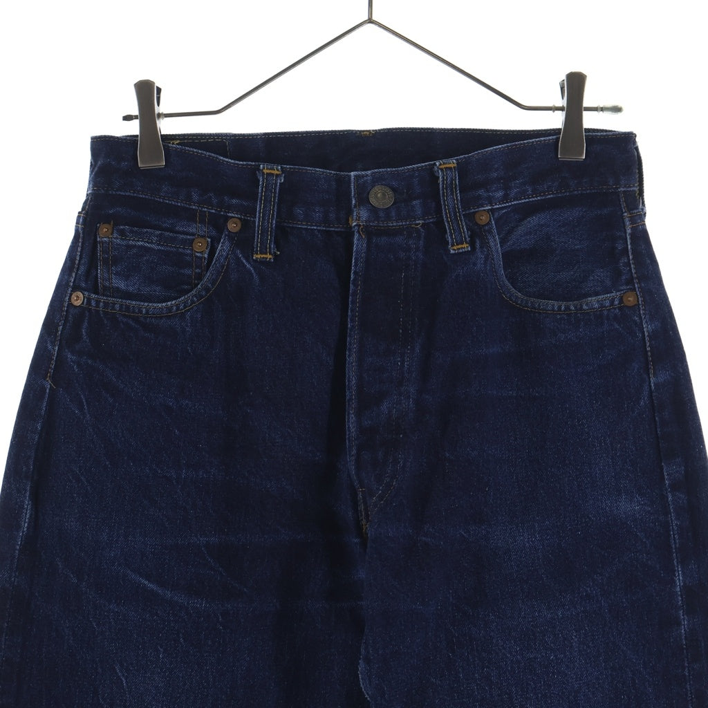 Levi's(リーバイス) .00s 復刻 501XX ボタンフライデニムパンツ BIG E ボタン裏刻印555 バレンシア工場 インディゴ 47501-0117