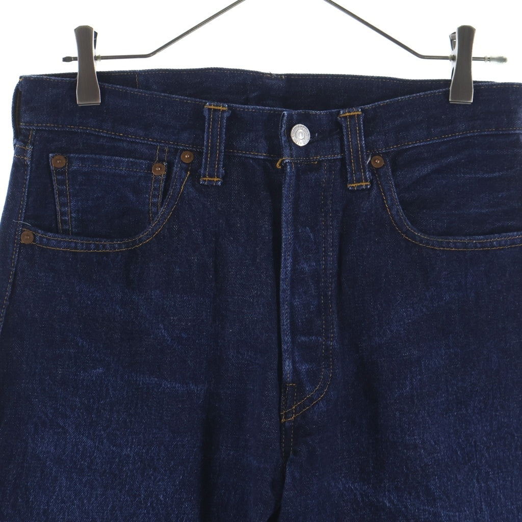 Levi's(リーバイス) 90s VINTAGE 復刻 501XX ボタンフライデニムパンツ BIG E ボタン裏刻印555 バレンシア工場 インディゴ 501-0003