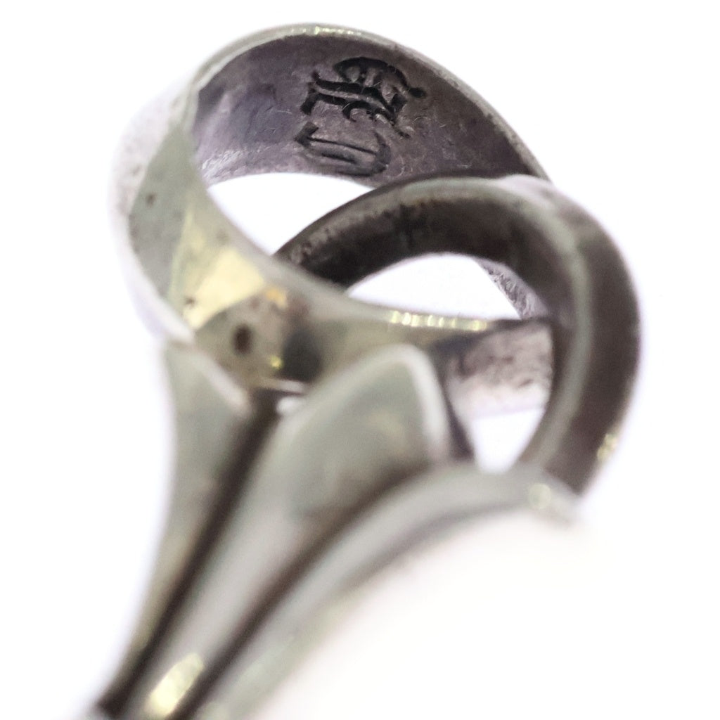 CHROME HEARTS(クロムハーツ) CH CRS SML W/BALE Wベイル スモールCHクロス ペンダントトップ シルバー BCA218