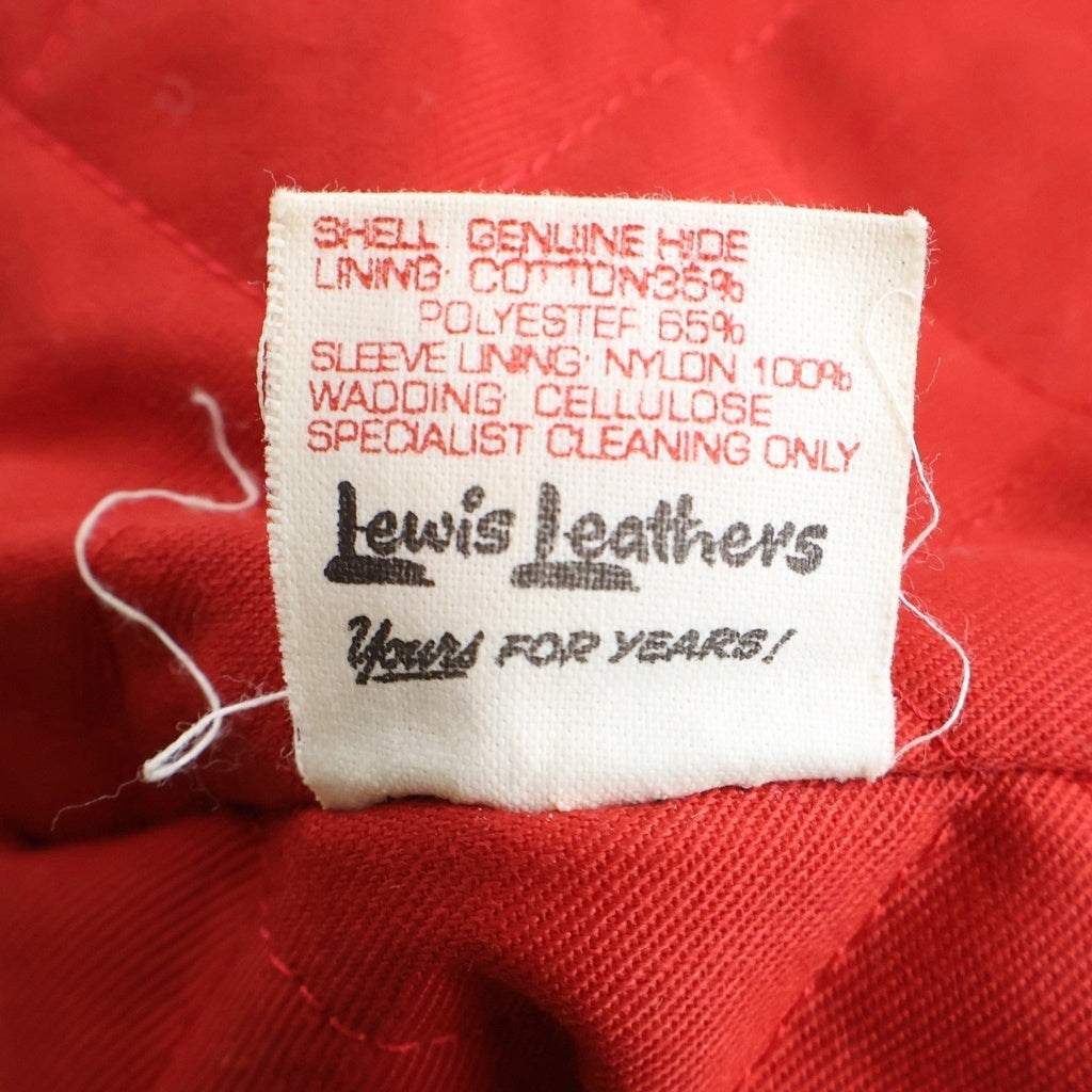Lewis Leathers(ルイスレザー) NO391 LIGHTNING ライトニング タイトフィット ジップアップ ダブル レザージャケット ライダースジャケット ブラック