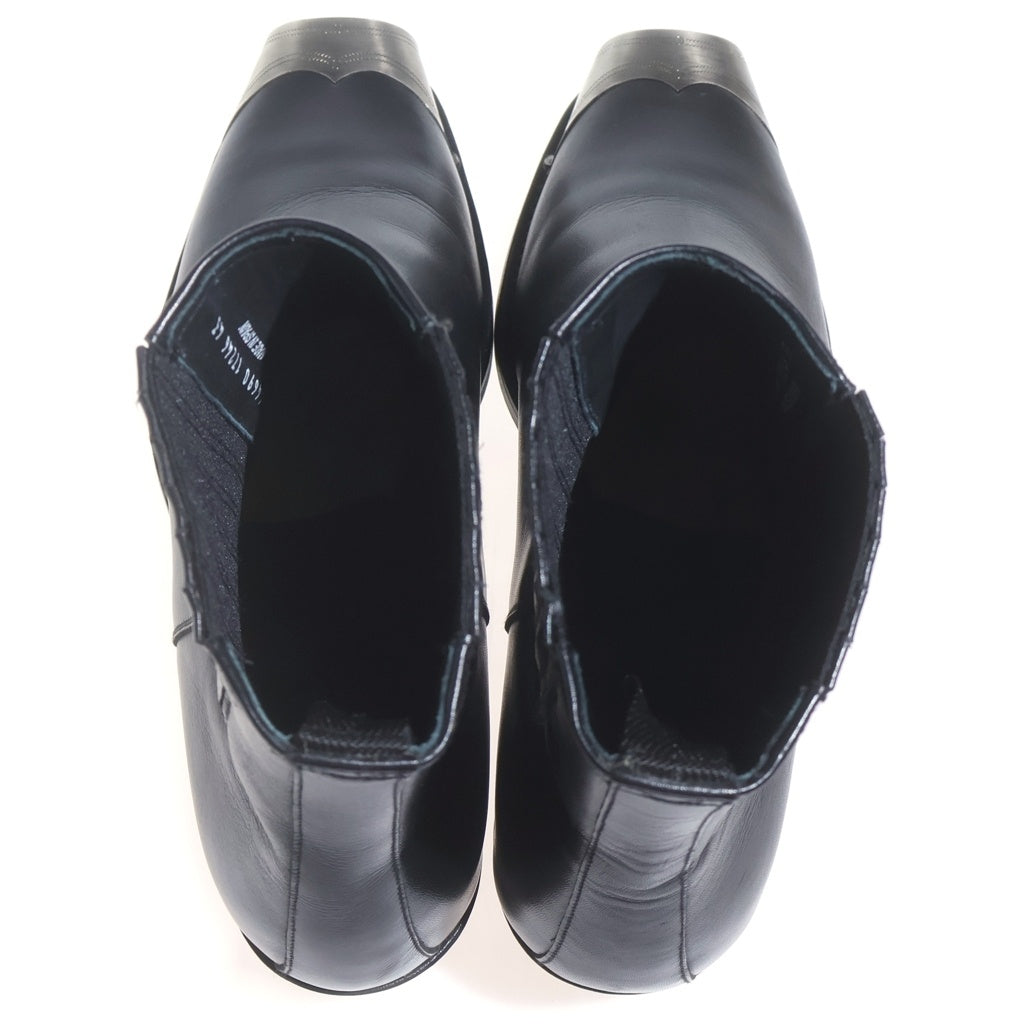 Sendra(センドラ) サイドゴアハイカットブーツ ブラック/シルバー 43 44690-17246