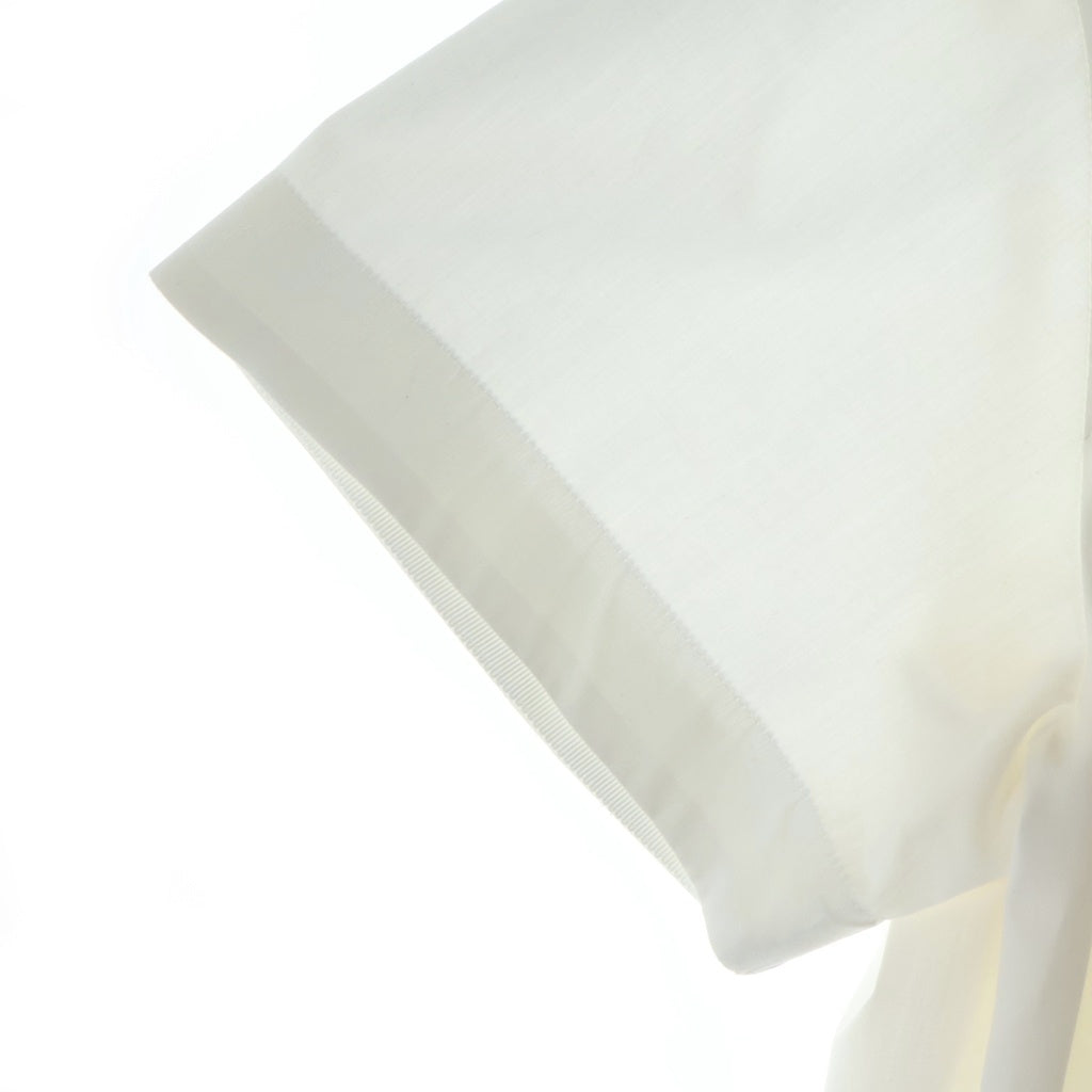 Sacai(サカイ) 21SSCotton Poplin Dress 半袖 シャツ ワンピース ドレス ホワイト レディース 21-05409