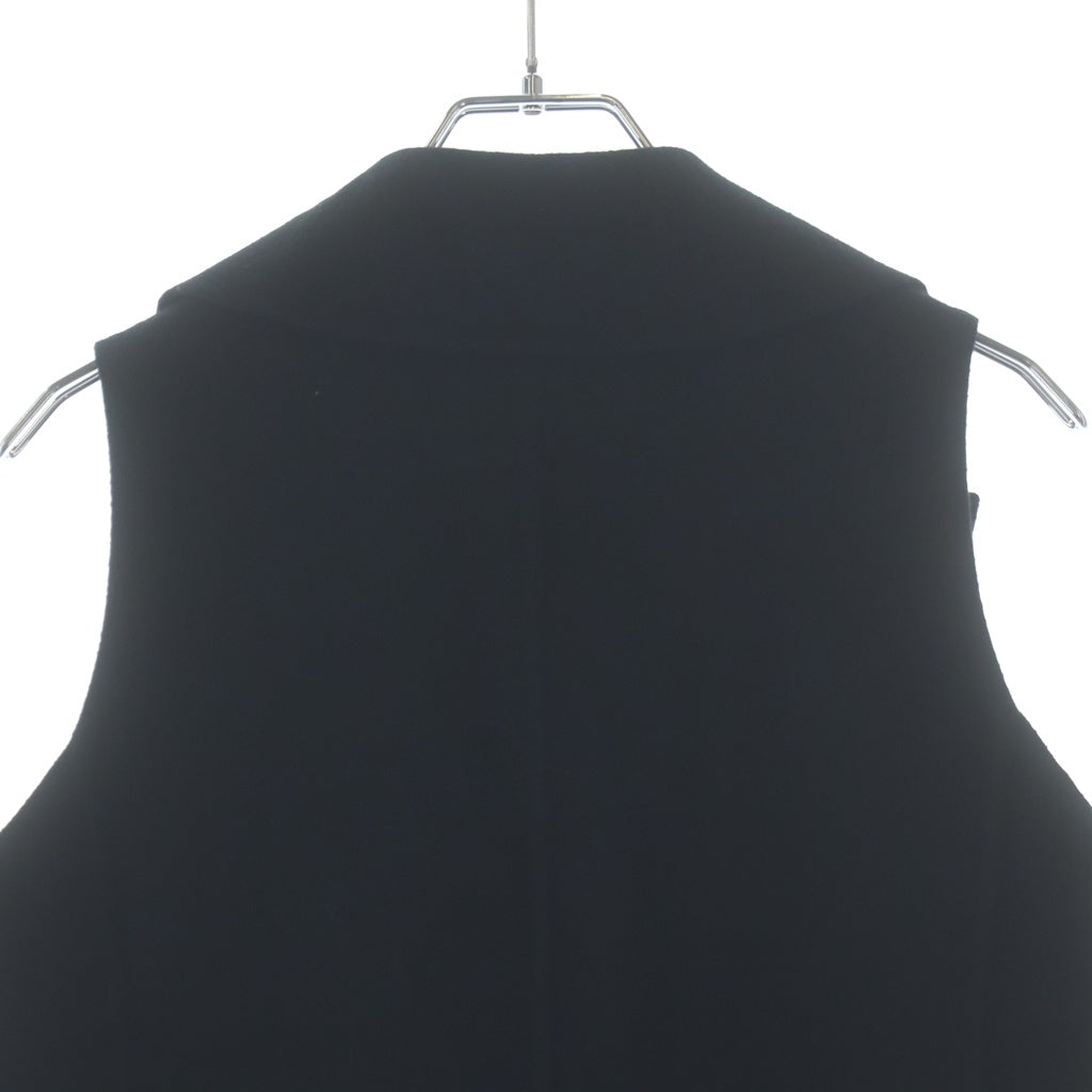 Loro Piana(ロロピアーナ) ×MANZONI24 ダブルフェイス ロングジレ ベスト ウール ネイビー 20PM115-DBM レディース